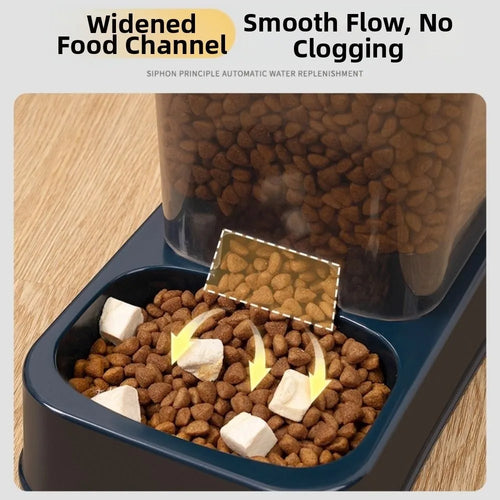 FurrFeed Automatic Pet Feeder &amp; Water Dispenser Set – Cats &amp; Dogs