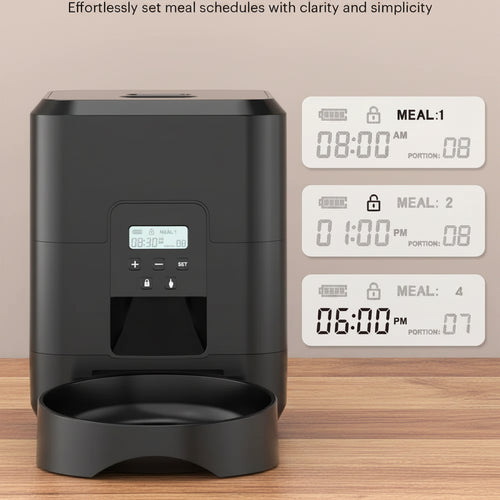 FurrFeed Timed Automatic Pet Feeder – Programmable Portions for Cats &amp; Dogs