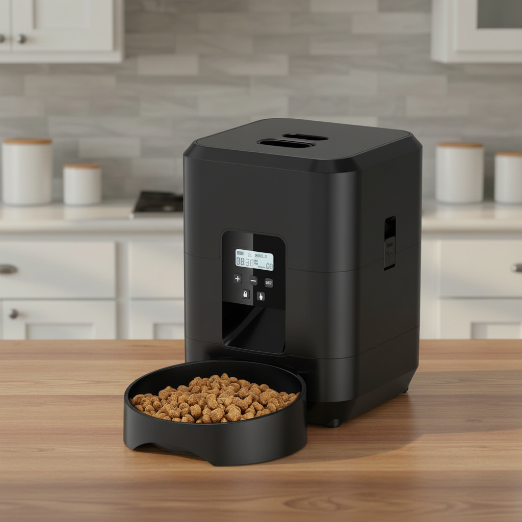 FurrFeed Timed Automatic Pet Feeder – Programmable Portions for Cats &amp; Dogs