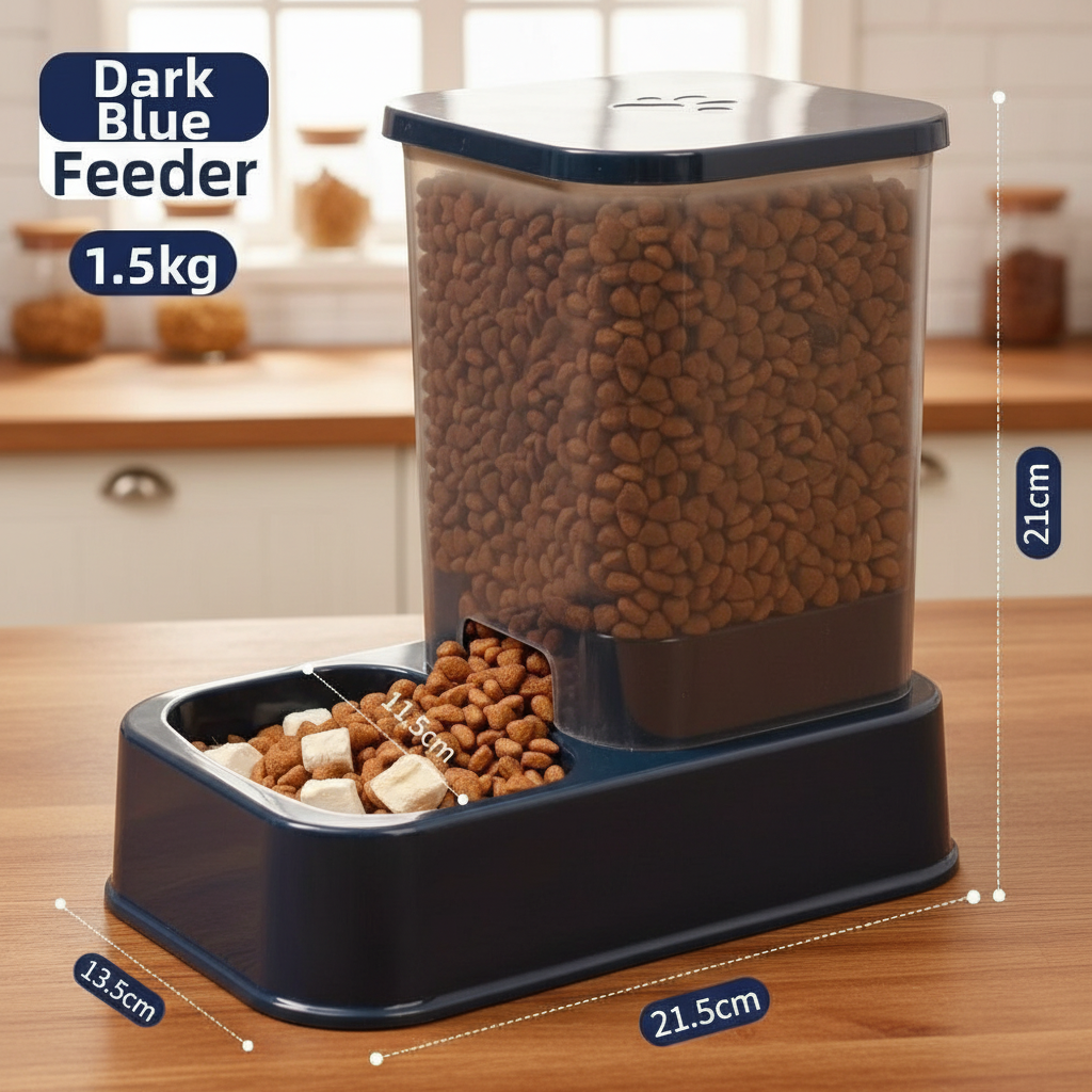 FurrFeed Automatic Pet Feeder &amp; Water Dispenser Set – Cats &amp; Dogs