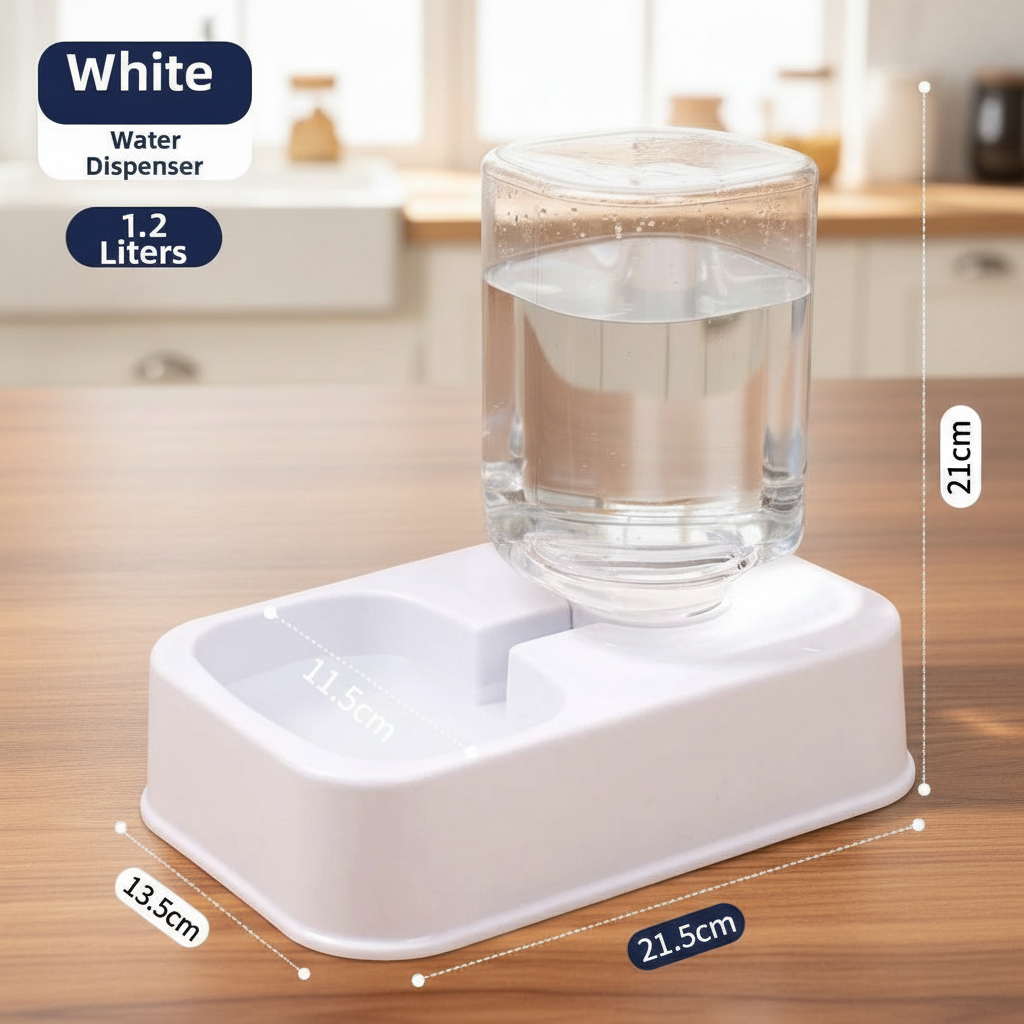 FurrFeed Automatic Pet Feeder &amp; Water Dispenser Set – Cats &amp; Dogs